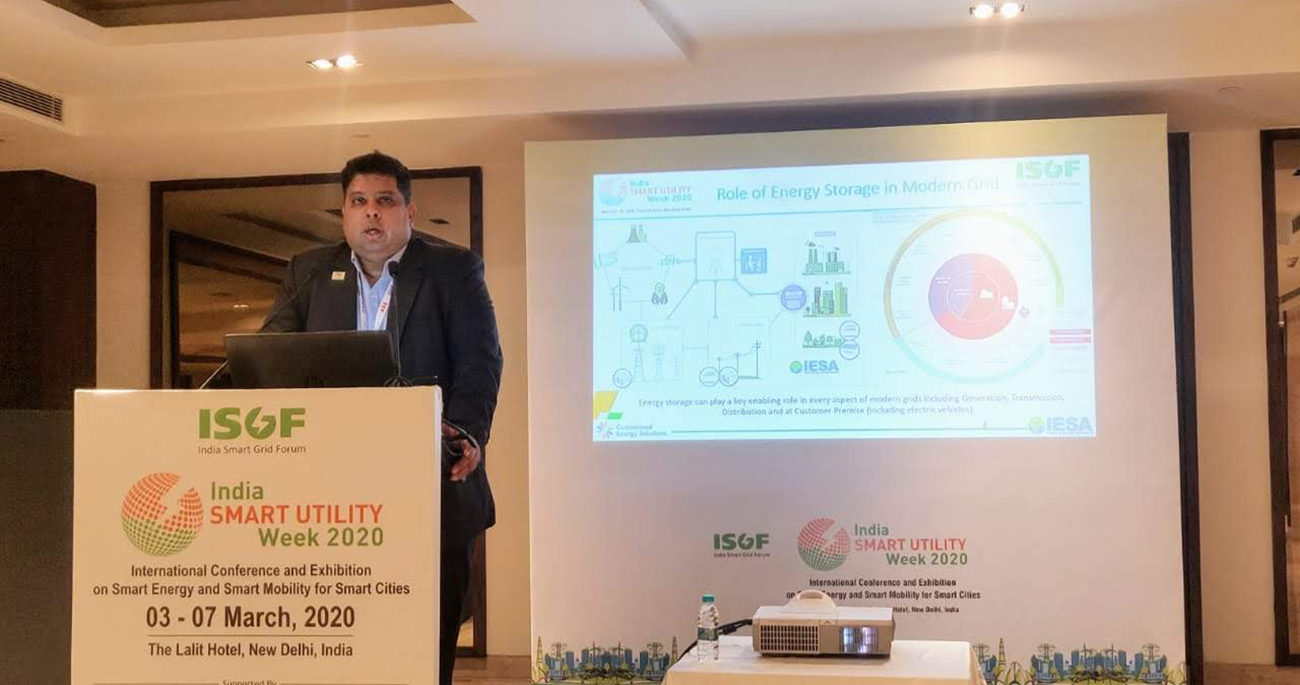 Keynote at ISGF India Smart Utility Week